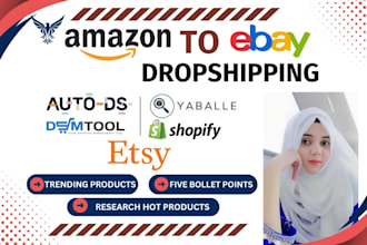 do amazon to ebay dropshipping listing