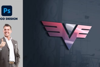 redesign, correction, edit or modify your current logo