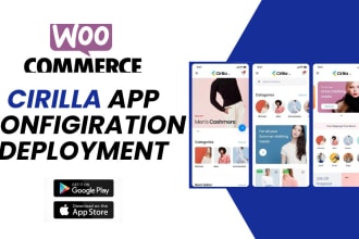 configure cirilla multipurpose flutter app and publish it