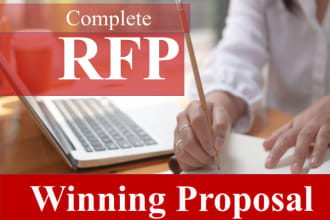 develop your rfp, technical proposal for bidding for any project or service