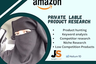 do amazon fba private label product research