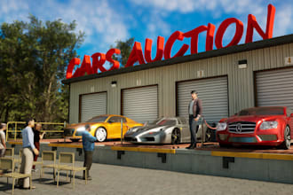 create realistic 3d environment
