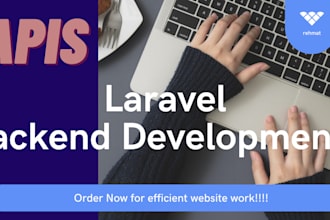 make latest websites using laravel framework
