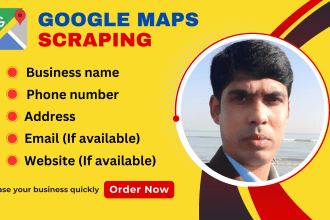 do google maps scraping for business leads with valid email