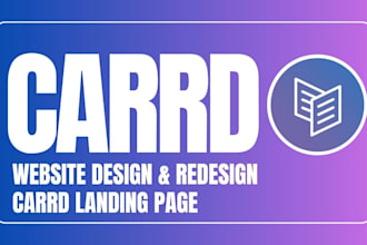 carrd website design redesign carrd website carrd landing page payhip carrd co