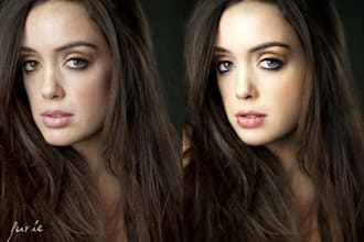 airbrush/touchup/enhance and retouch 3 of your photos