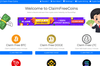 make an amazing responsive  bitcoin faucet website