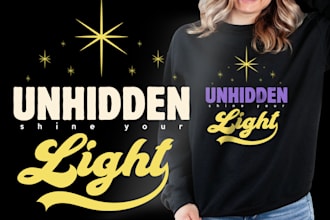 make christian tshirt design for your print on demand store