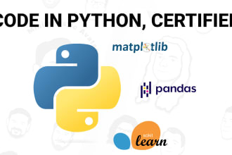 provide python coding, programming, scripting services