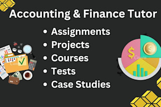 do corporate finance, accounting, statistics and economic tutoring