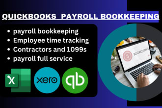 do bookkeeping and payroll using quickbooks online