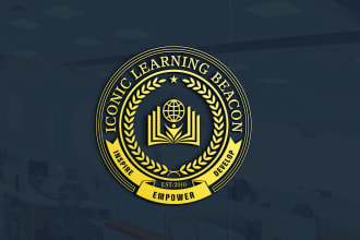 do modern education logo for schools, college and university