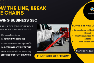 do your towing website SEO on monthly basis