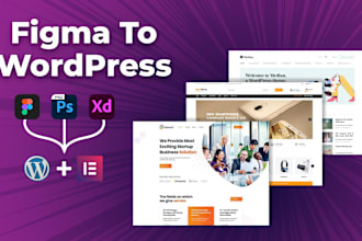 do figma to wordpress website conversion using elementor pro