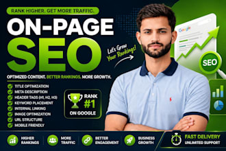optimize your wordpress website with on page SEO for top rankings