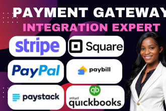design paypal or stripe payment gateway in your website