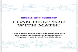 help you in calculus, statics and algebra
