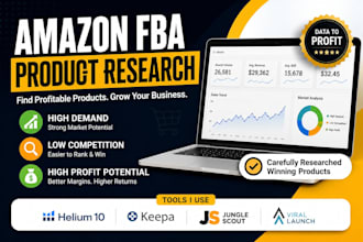 find profitable amazon fba private label products using helium 10