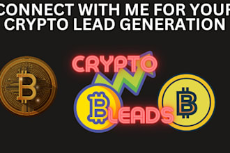 generate fresh crypto leads, crypto investor lead, hot crypto emails