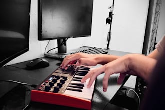 produce custom trap and hip hop beats for your rap song
