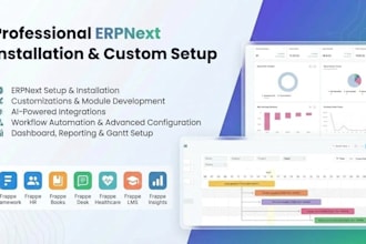 customize and develop erpnext with frappe framework