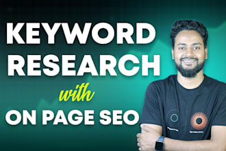 do profitable keyword research with on page SEO for website
