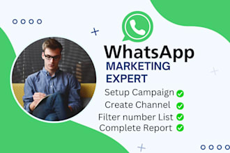 do organic whatsapp marketing and send promotional whatsapp message to worldwide