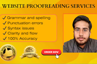 efficiently proofread your website content in english