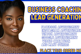 business coaching leads career coaching leads facebook ads google ads