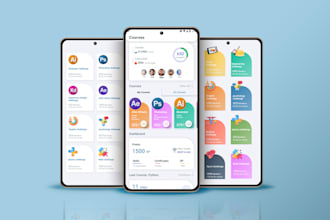 do basic simple mobile app with 5 to 8 screen design as per your demand