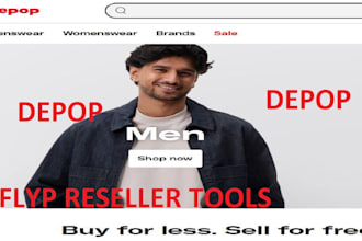 listing crosspost depop facebook flyp reseller