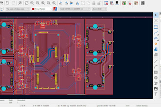design pcb layout and schematic in kicad and eagle