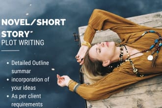 help to develop  plot of a e book short stories novels