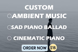 produce relaxing ambient and chill music, piano pop ballad