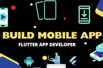 create custom flutter mobile app or android app development