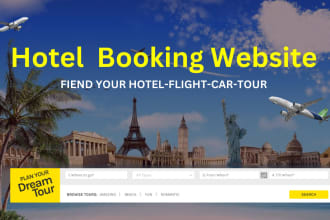 create hotel and flight booking affiliate website