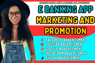 e banking app promotion e banking app marketing facebook ads google youtube ads