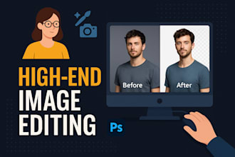 retouch photos and remove backgrounds professionally