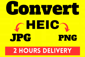 convert your heic files jpeg or png