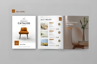 design catalogue and magazine