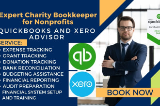 be an expert charity bookkeeper for nonprofits