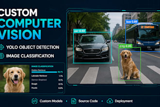 build custom computer vision and yolo object detection models
