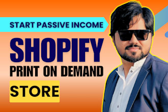 create print on demand shopify store