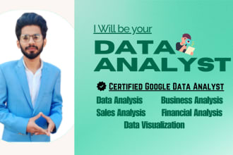 be your data analyst and do business and sales analysis