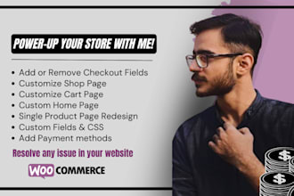 redesign woocommerce checkout, cart, shop and single product page