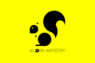 make clean modern minimalist business logo design
