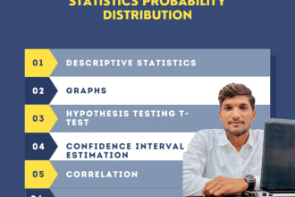 do statistical assignments, work and research projects