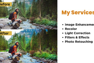 upscale, improve yours photos