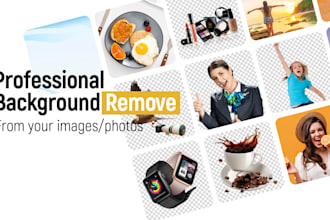 do background remove from images, photos, object removal and photoshop services