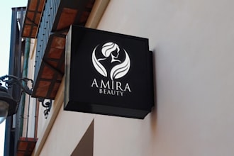 design fascinating logo about jewelry, perfume, spa, beauty, cosmetic makeup